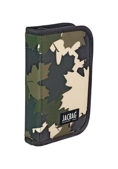 Jacbag Cover -sert Kapaklı Lastikli Kalem Kutusu Cover-haki Camoflora renkli
