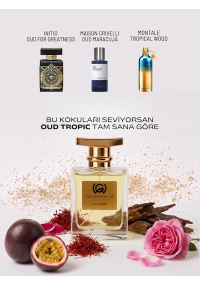 Giovanni William Oud Tropic Erkek Parfüm EDP 50 ML