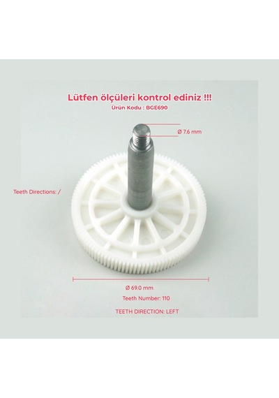 Ön Silecek Motor Tamir Dişli Opel Vectra C 2002-2008 Signum İçin