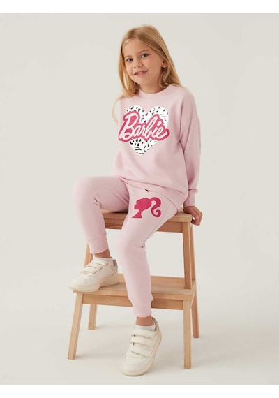Barbie Kız Eşofman Takımı 9-14 Yaş Toz Pembe 25214764g24s1 Toz Pembe