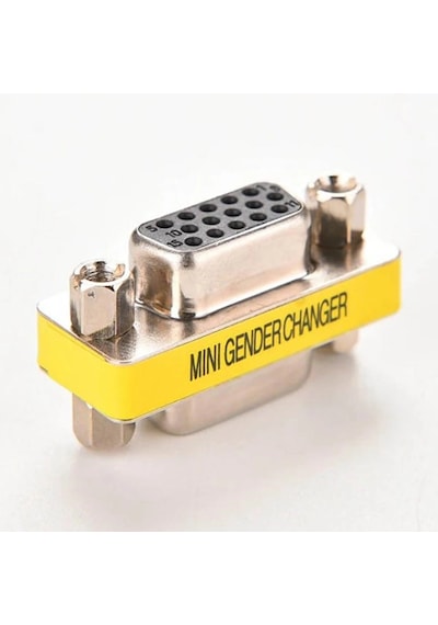 Hd15 Vga-vga Dişi-dişi F2f 15 Pin Adaptör