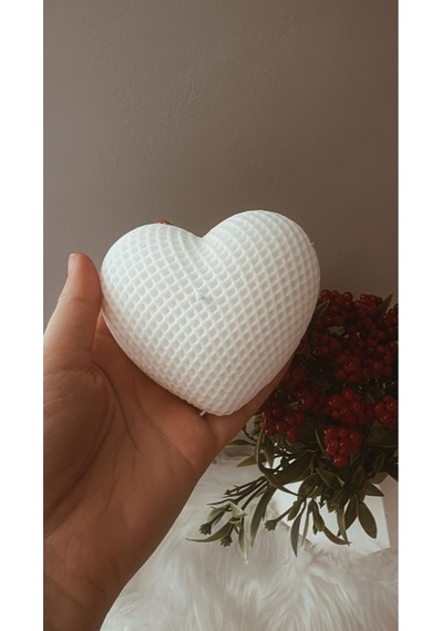 Bernami Mumluk Şamdanpinterest Hediyelik Kokulu Büyük Kalp Mum Diğer