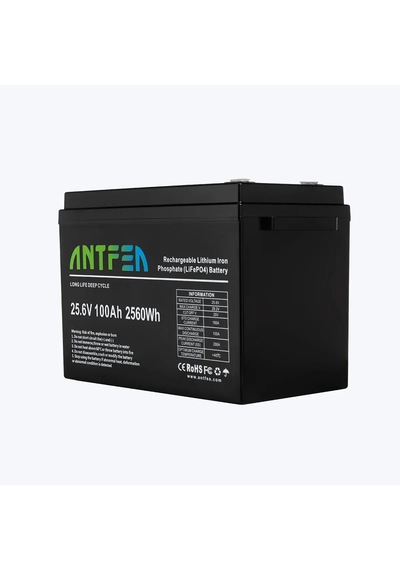 Antfea 25.6v 100ah Abs Lityum Akü Lifepo4