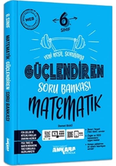 6 Sınıf Güçlendiren Matematik Soru Bankası Ankara Yayıncılık