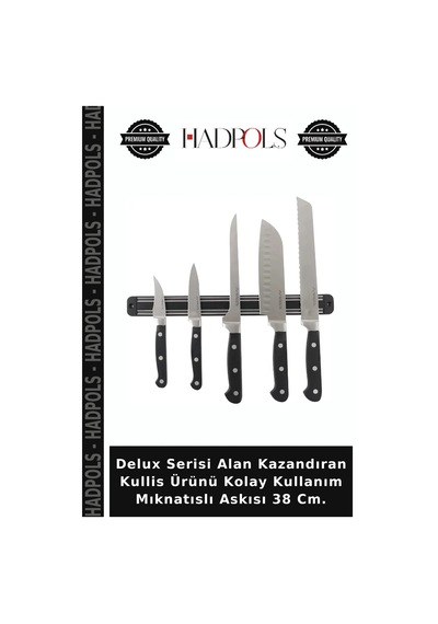 Delux Serisi Alan Kazandıran Kullis Ürünü Kolay Kullanım Mıknatıslı Askısı 38 Cm. Metal