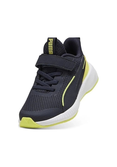 Puma 40152702 Flyer 3 Ac+ Ps Navy Lemon Çocuk Spor Ayakkabı Lacivert