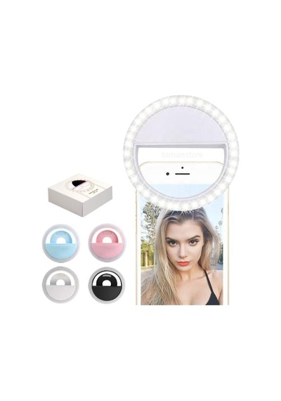 Sabitleyiciler Tripod Selfie Işık Telefon Işığı 3 Kademeli 36 Led Işık Selfie Led Işık Siyah Çok Renkli
