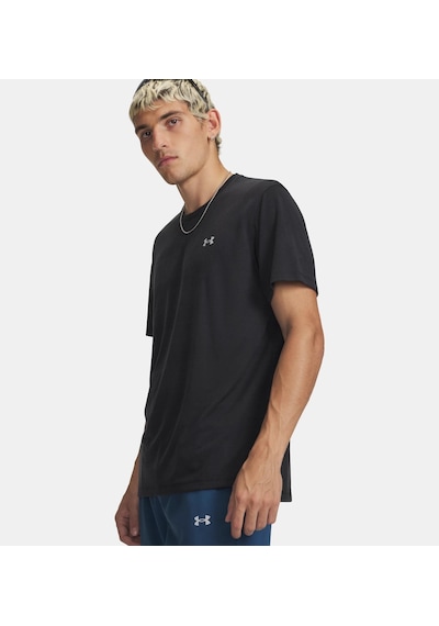 Under Armour Velociti Ss Erkek T-shirt-31784 Siyah