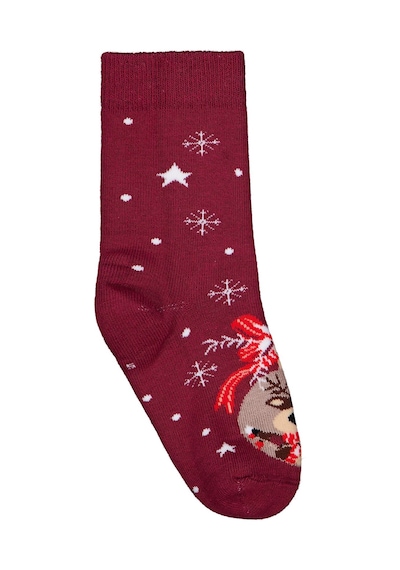 Civil Boys Gift Deer Havlu 2'li 3-11 Yaş Erkek Soket Çorap - Standart