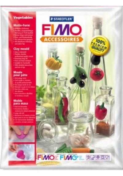 Staedtler Fimo Clay Mould Şekillendirme Kalıbı Vegetables Staedtler Fimo Clay Mould Şekillendirme Kalıbı Vegetables