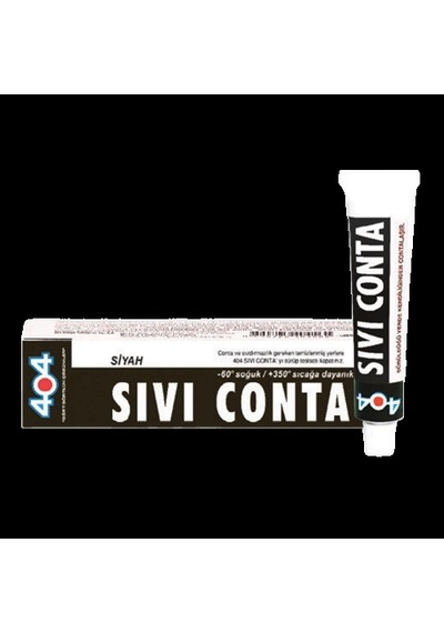 404 Sıvı Conta Siyah 45 Gr Diğer