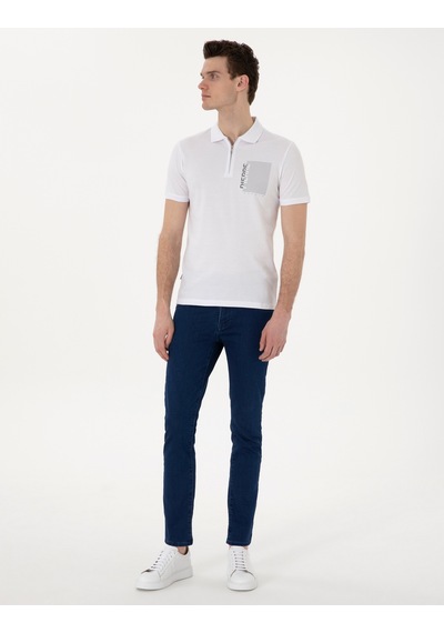 Pierre Cardin Erkek Beyaz Tişört 50307929-vr013 Beyaz