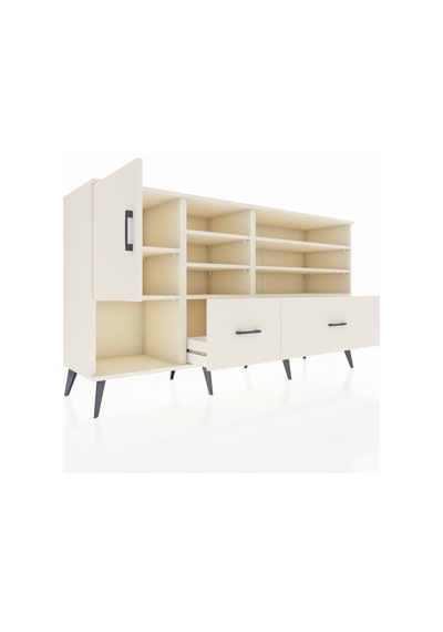 Hyperion Konsol 8 Raflı 2 Çekmeceli Tek Kapaklı 176x44x99 Aytaşı Aytaşı-aytaşı Hyperion Konsol 8 Raflı 2 Çekmeceli Tek Kapaklı 176x44x99 Aytaşı Aytaşı-aytaşı