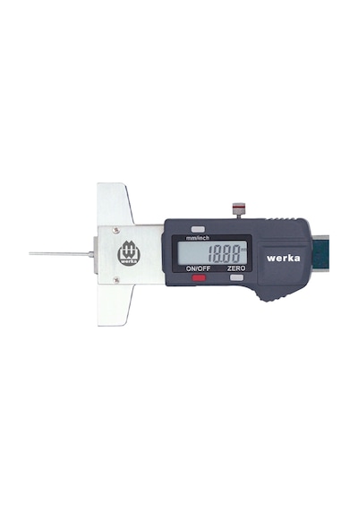 Werka 211-8715 30mm İğne Uçlu Dijital Lastik Derinlik Kumpası