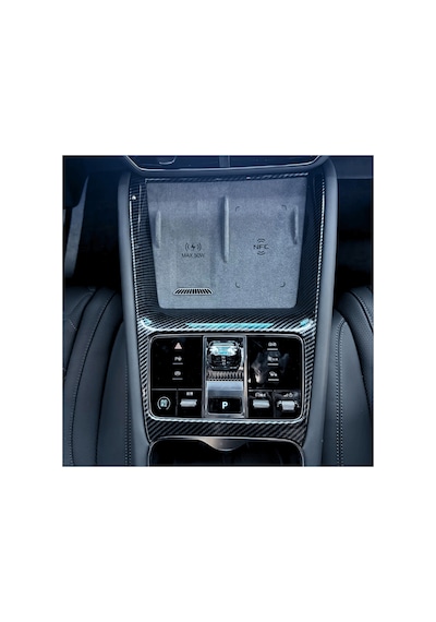 Red Lion Parts Byd Seallion 7 Uyumlu Karbon Fiber Orta Konsol Vites Çerçeve Trim
