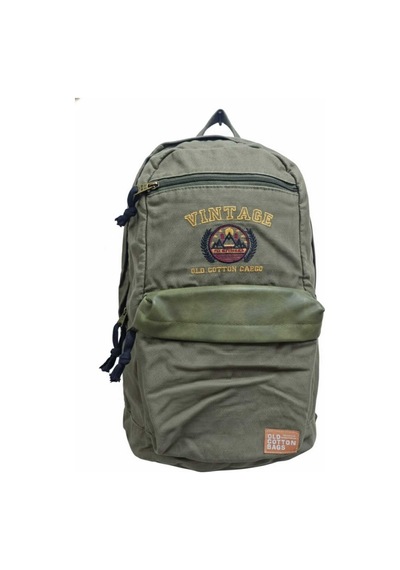 Old Cotton Cargo Dukha Brand Bag Sırt Çantası Haki