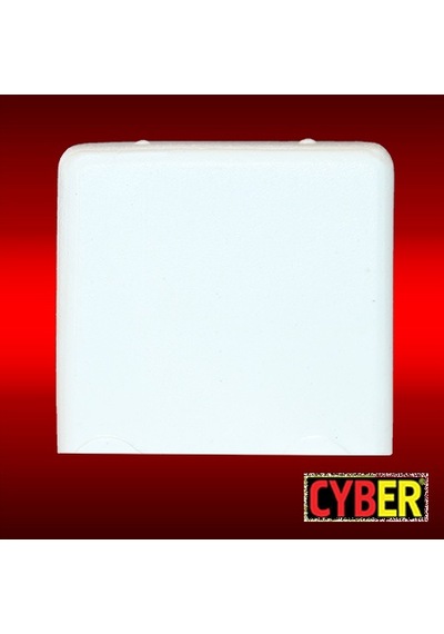 20X40 Plastik Dış Izgaralı Tapa Beyaz