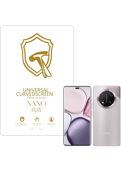 Honor Magic 7 Lite Uyumlu Full Tpu Nano Arka Ekran Koruma Ekm102