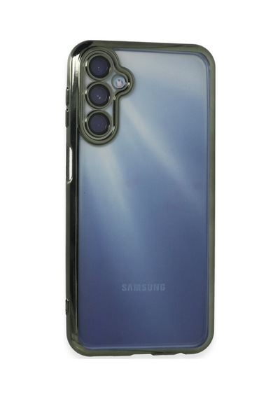 Samsung Galaxy A55 5g Uyumlu Kılıf Lensli Silikon - Yeşil