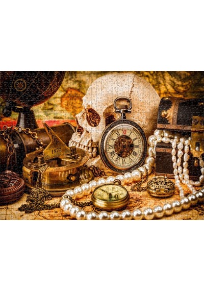 Nova Puzzle 1000 Parçalık Hazine Sandığı Puzzle