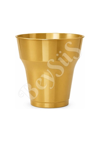 Parti Plastik Bardak 24lü Gold