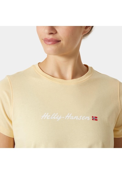 Helly Hansen W Core Graphıc T-shırt 2.0 Sarı