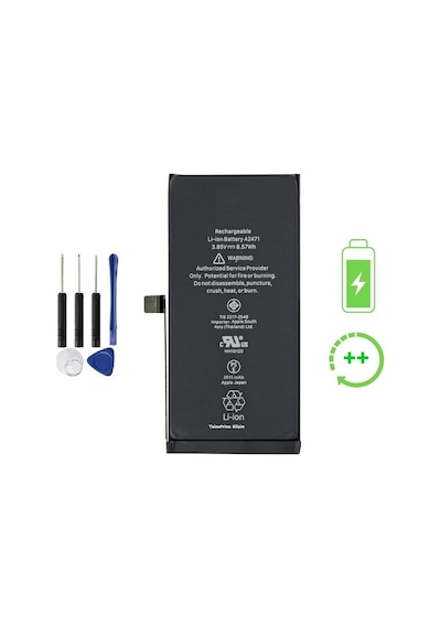 Apple Uyumlu iPhone 12 İle  Güclendirilmis İthal Pil Batarya