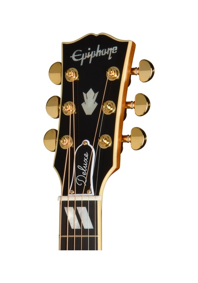 Epiphone Hummingbird Deluxe Ec Elektro Akustik Gitar Autumn Burst
