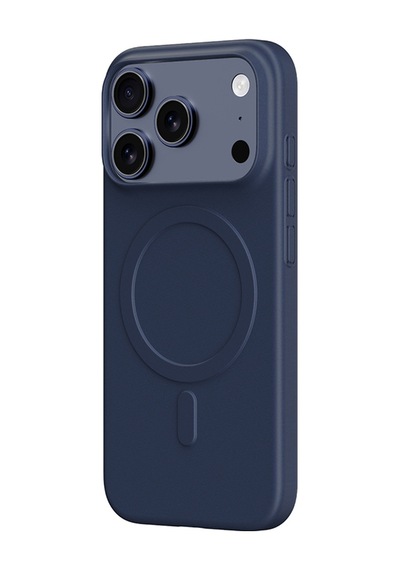 Apple Uyumlu iPhone 17 Pro Max Kılıf M-safe Şarj Özellikli Amazingthing Minimal Air Serisi Kapak Mavi Mavi