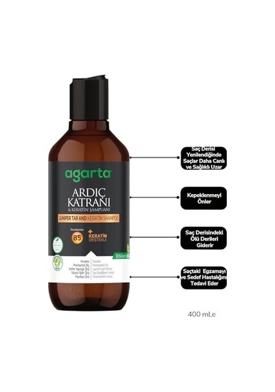 Ardıç Katranı Ve Keratin Şampuanı 400 Ml Diğer