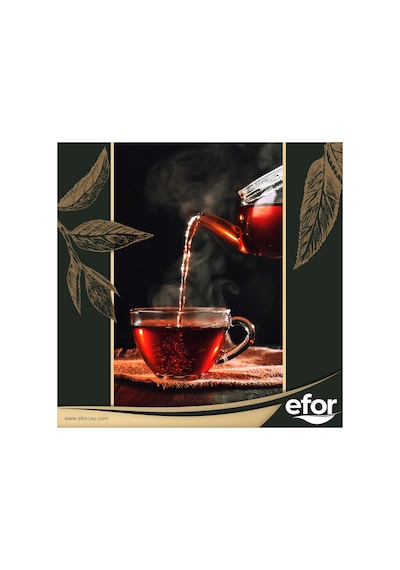 Efor Platinum Siyah Dökme Çay Özel Seri 1.000 Gr X 6 Adet
