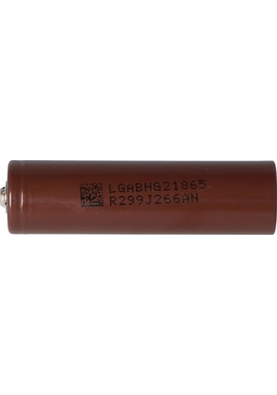 LG Uyumlu Inr18650Hg2 3000Mah 3.6V 3.7V Li Ion Pil Düğme Üstü
