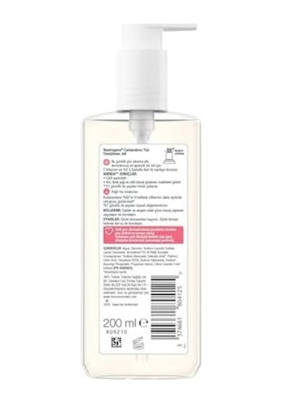 Neutrogena Canlandırıcı Yüz Yikama Jeli 200 Ml