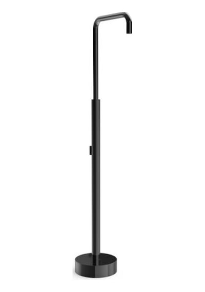 Minimal Fotoselli Siyah Yerden Lavabo Bataryası Renkli