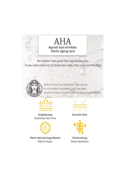 Aha Ve C Vitamini İçeren Aydınlatıcı Işıltı Etkili Kore Serum 40ml Peeling & Anti-aging Bakım