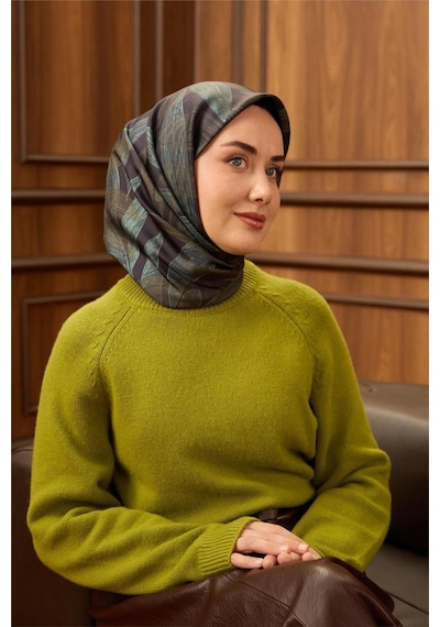 Silk Home Twill İpek Eşarp 11488-54 Antrasit