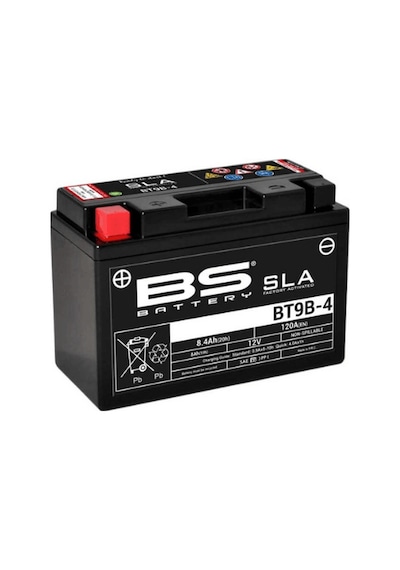 Motosiklet Aküsü Bt9b-4 12 Volt 8.4 Amper Akü Bs