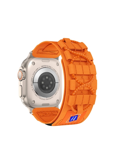 Apple Uyumlu  Watch  7 45mm Zore Krd-99 Hasır Kordon