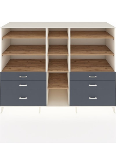 Kronos Dolap 10 Raflı 6 Çekmeceli 220x59x163 Aytaşı-çam/antrasit Atlas Çam/antrasıt - Aytası Kronos Dolap 10 Raflı 6 Çekmeceli 220x59x163 Aytaşı-çam/antrasit Atlas Çam/antrasıt - Aytası