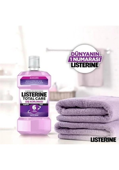 Listerine Ağız Bakım Suyu 500ml. Mild