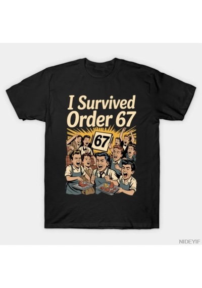 Tarzsokak Komik Altı Yedi Hayatta Kaldı Sipariş 6 7 Mizah T-shirt Erkekler Kadınlar Için % 100% Pamuk T Çok Renkli