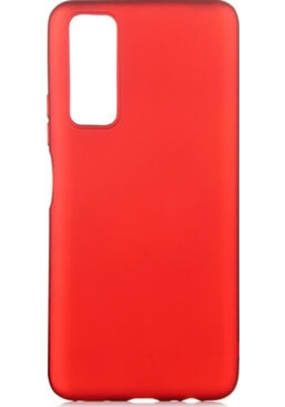Huawei P Smart 2021 Kılıf Esnek Yapılı İnce Slim Silikon Kapak Ryc/premier Kirmizi
