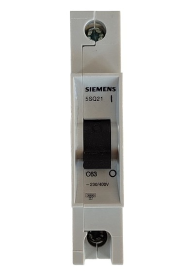 Siemens 5sq2170-2ya63 63a 1 Fazlı N Otomat Anahtarlı Oto