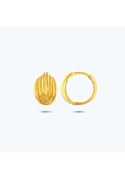 Altınbaş 22 Ayar Altın Halka Küpe Bkp0086-25649 Çok Renkli