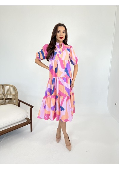 Dogutrend 5522 Elbise-sassari Altın