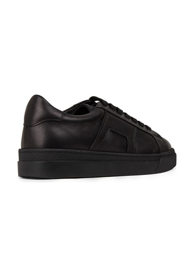 Deery Erkek Hakiki Deri Siyah Sneaker Ayakkabı - 02002msyhc02 Siyah