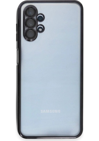 Samsung Galaxy Uyumlu A13 4g Kılıf Razer Lensli Silikon - Siyah