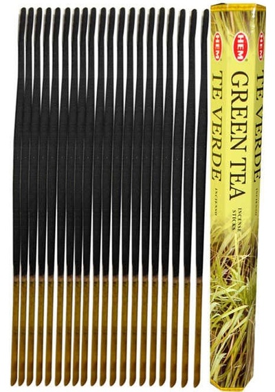 Yeşil Çay Kokulu 20 Çubuk Tütsü - Green Tea