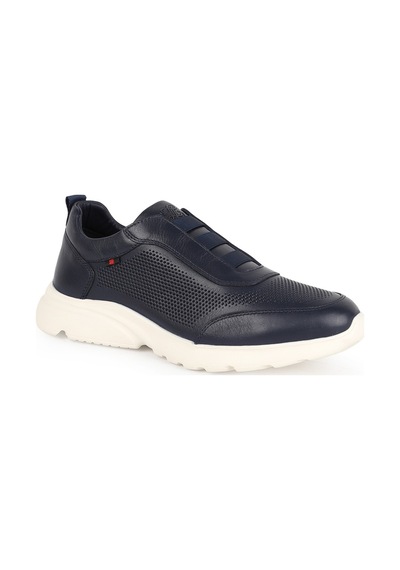Libero Erkek Sneaker Ayakkabı Hakiki Deri Antik Slip-on Bağcıksız Delikli Hafif Kalın Eva Taban L6002 Lacivert Libero Erkek Sneaker Ayakkabı Hakiki Deri Antik Slip-on Bağcıksız Delikli Hafif Kalın Eva Taban L6002 Lacivert