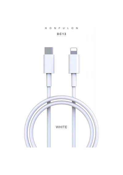 Konfulon - 666 - Dc13 1m 20w Type-c To Lightning Kablo - Shopılke - İphone Uyumlu
